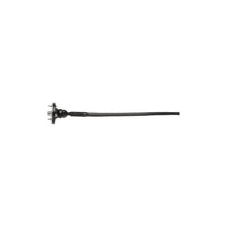 Metra 14" Side/Top Mount Heavy Duty Split Ball, Black Rubber Mast Antenna 44US01R